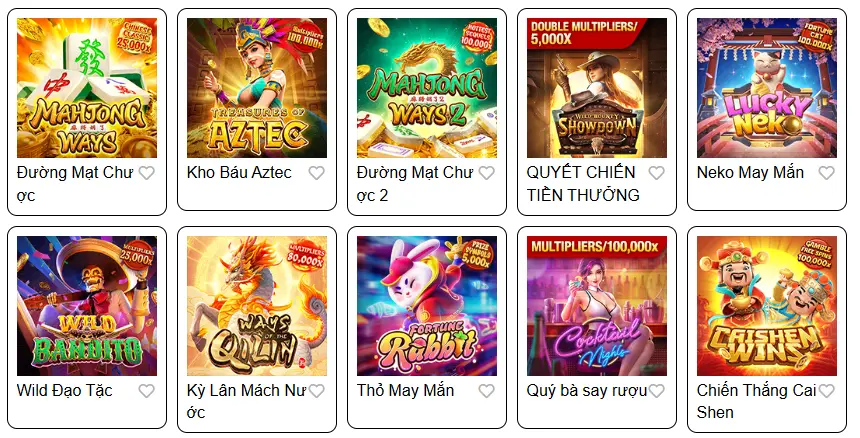 sản phẩm giải trí đa dạng